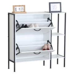 Botník, bílá, SOVIO Botník, bílá, SOVIO