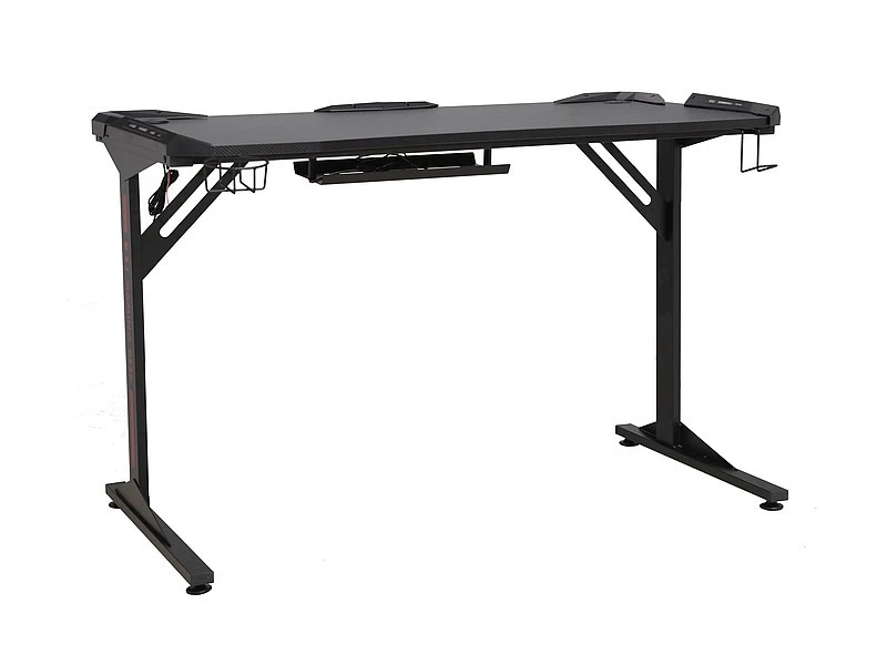 Herní stůl B LED - černá