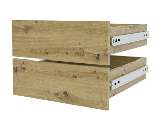 Zásuvky (2ks) 60x60 ke skříni dub artisan Zásuvky (2ks) 60x60 ke skříni dub artisan