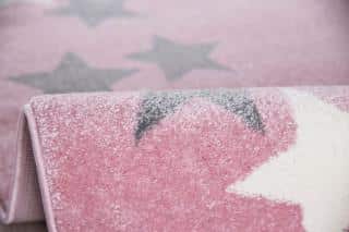 Dětský koberec BORDERSTAR růžovošedý