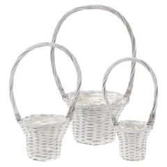 Košík proutěný s uchem a igelitem PD138 č.1 Košík proutěný s uchem a igelitem PD138 č.1