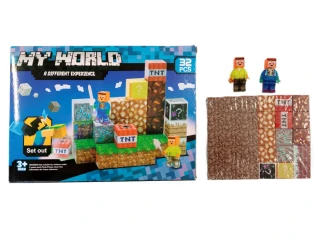 Magnetická stavebnice Minecraft TNT Creative world MSTB2296