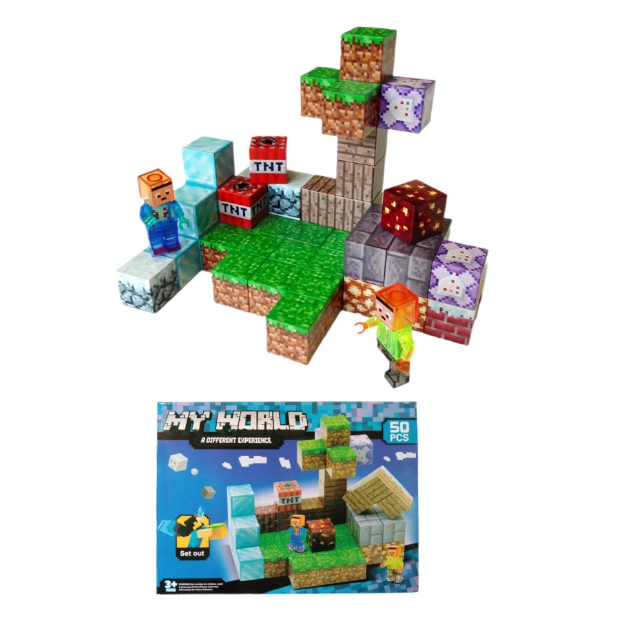 Magnetická stavebnice Minecraft Diamond world MSTB2295