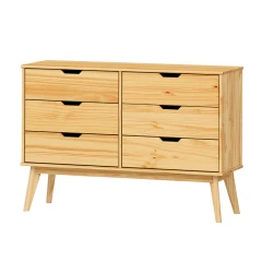 Botník BONITO lak | ATAN nábytek Komoda 3+3 zásuvky BONITO lak