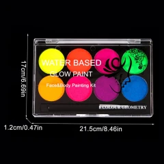Dětská sada barev na obličej a tělo neonová OPBH1869 Dětská sada barev na obličej a tělo neonová OPBH1869