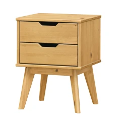 Noční stolek 2 zásuvky BONITO vosk Noční stolek 2 zásuvky BONITO vosk