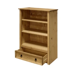 Knihovna se zásuvkou CORONA vosk Knihovna se zásuvkou CORONA vosk