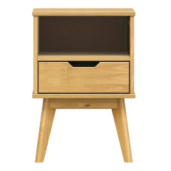 Noční stolek 1 zásuvka BONITO vosk Noční stolek 1 zásuvka BONITO vosk