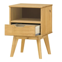 Noční stolek 1 zásuvka BONITO vosk Noční stolek 1 zásuvka BONITO vosk