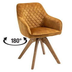 Jídelní židle VELES oranžová