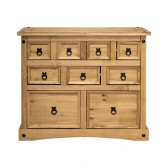 Komoda 4+3+2 zásuvky CORONA vosk Komoda 4+3+2 zásuvky CORONA vosk