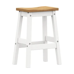 Barová stolička CORONA 2 bílý vosk Barová stolička CORONA 2 bílý vosk