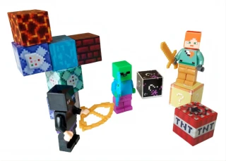 Magnetická stavebnice Minecraft MSTB2298 Magnetická stavebnice Minecraft MSTB2298