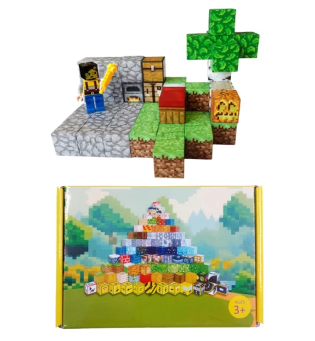 Magnetická stavebnice Minecraft Úkryt MSTB2320 Magnetická stavebnice Minecraft Úkryt MSTB2320