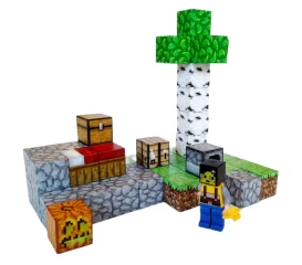 Magnetická stavebnice Minecraft Úkryt MSTB2320