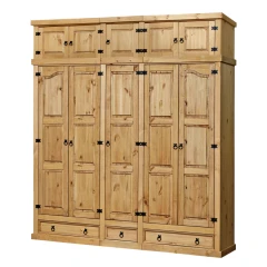 Skříň 5dveřová CORONA vosk 162819 Skříň 5dveřová CORONA vosk 162819