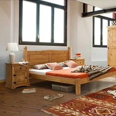 Noční stolek CORONA vosk 16345 Noční stolek CORONA vosk 16345