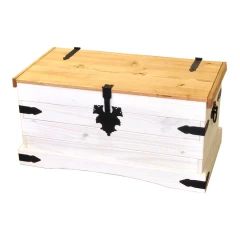 Skříň 2dveřová CORONA bílý vosk | ATAN nábytek Truhla CORONA bílý vosk 16451B