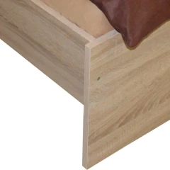 Dvoulůžko 50341 dub 160x200 Dvoulůžko 50341 dub 160x200