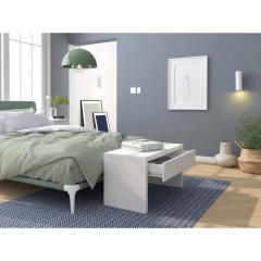 Odkládací lavice GENF bílá Odkládací lavice GENF bílá