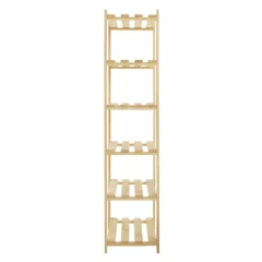 Regál 6 polic nelak Regál 6 polic nelak