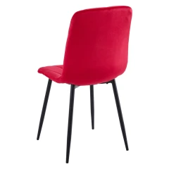 Jídelní židle MELITA rubínově červená