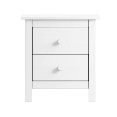 Noční stolek TORINO - bílý 2 šuplíky Noční stolek TORINO - bílý 2 šuplíky