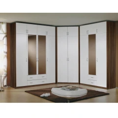 Skříň ESO 4dveřová 61540 ořech/bílá (bez nástavce) Skříň ESO 4dveřová 61540 ořech/bílá (bez nástavce)