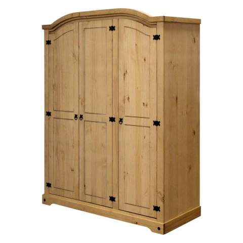 Skříň 3dveřová CORONA vosk Skříň 3dveřová CORONA vosk