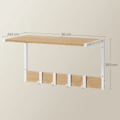 Sada nástěnných polic ABP-E1083 WT č.7 Sada nástěnných polic ABP-E1083 WT č.7