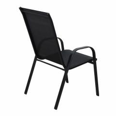 Židle ALDERA - tmavě šedá/černá č.3