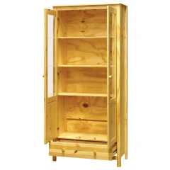 Vitrína 2 dveře + 1 zásuvka TORINO Vitrína 2 dveře + 1 zásuvka TORINO