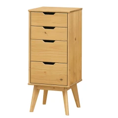 TV stolek 1 dveře + 2 zásuvky BONITO vosk | ATAN nábytek Komoda 2+2 zásuvky BONITO vosk