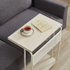 Odkládací stolek AKF-E1012 CRM - béžová č.2