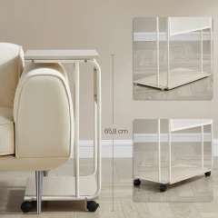 Odkládací stolek AKF-E1012 CRM - béžová č.6