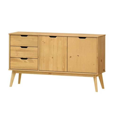 Komoda 2 dveře + 3 zásuvky BONITO vosk Komoda 2 dveře + 3 zásuvky BONITO vosk