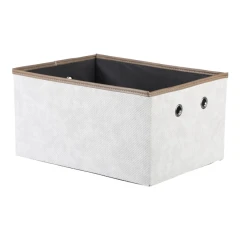 Koš látkový - skládací, krémový, cena za sadu 3 ks DT3006 CRM