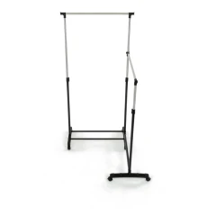 Věšák dvouramenný, černý plast. GD-174 BK