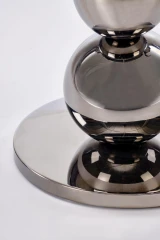 CARLA ława, czarny / srebrny (1p=1szt)