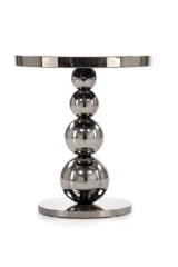 CARLA ława, czarny / srebrny (1p=1szt)