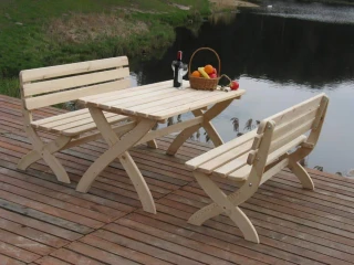 Lavice STRONG - 150 cm - přírodní