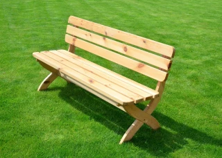 Lavice STRONG - 150 cm - přírodní