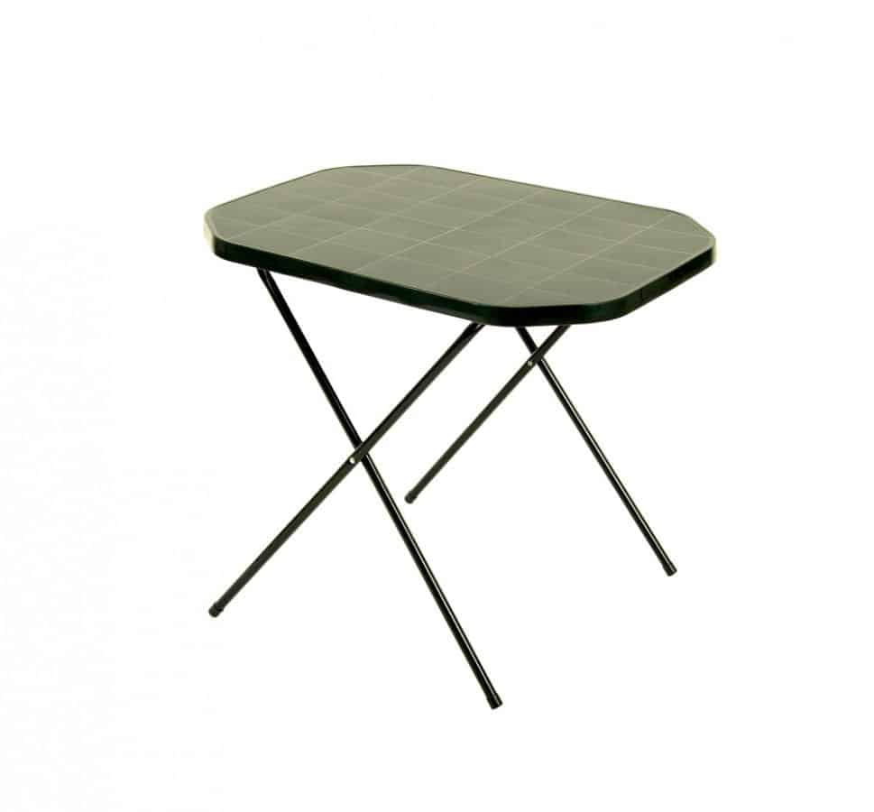 Levně Dajar Stůl CAMPING 53x70 - zelený