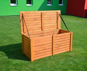BOX na podsedáky dřevěný