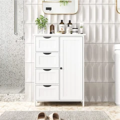 Skříňka/regál, bílá, STORMI