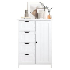 Skříňka/regál, bílá, STORMI