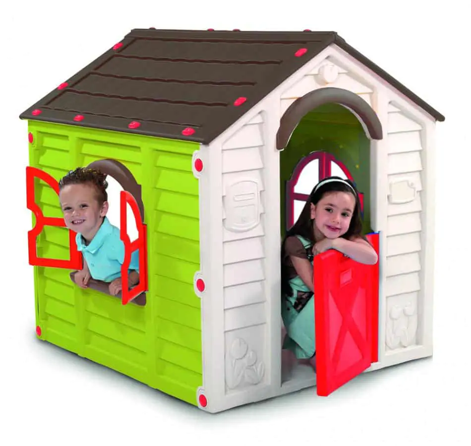 Domeček RANCHO PLAYHOUSE - zelený