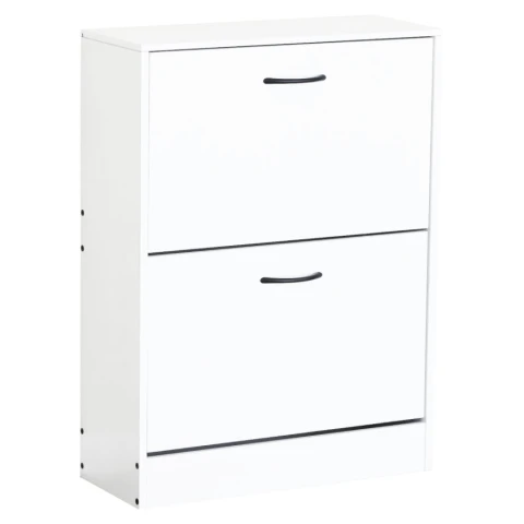 Výklopný botník BOTNIX - bílá