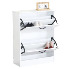 Botník, 2-řadý, bílá, BOTNIX