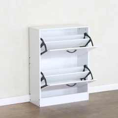 Botník, 2-řadý, bílá, BOTNIX